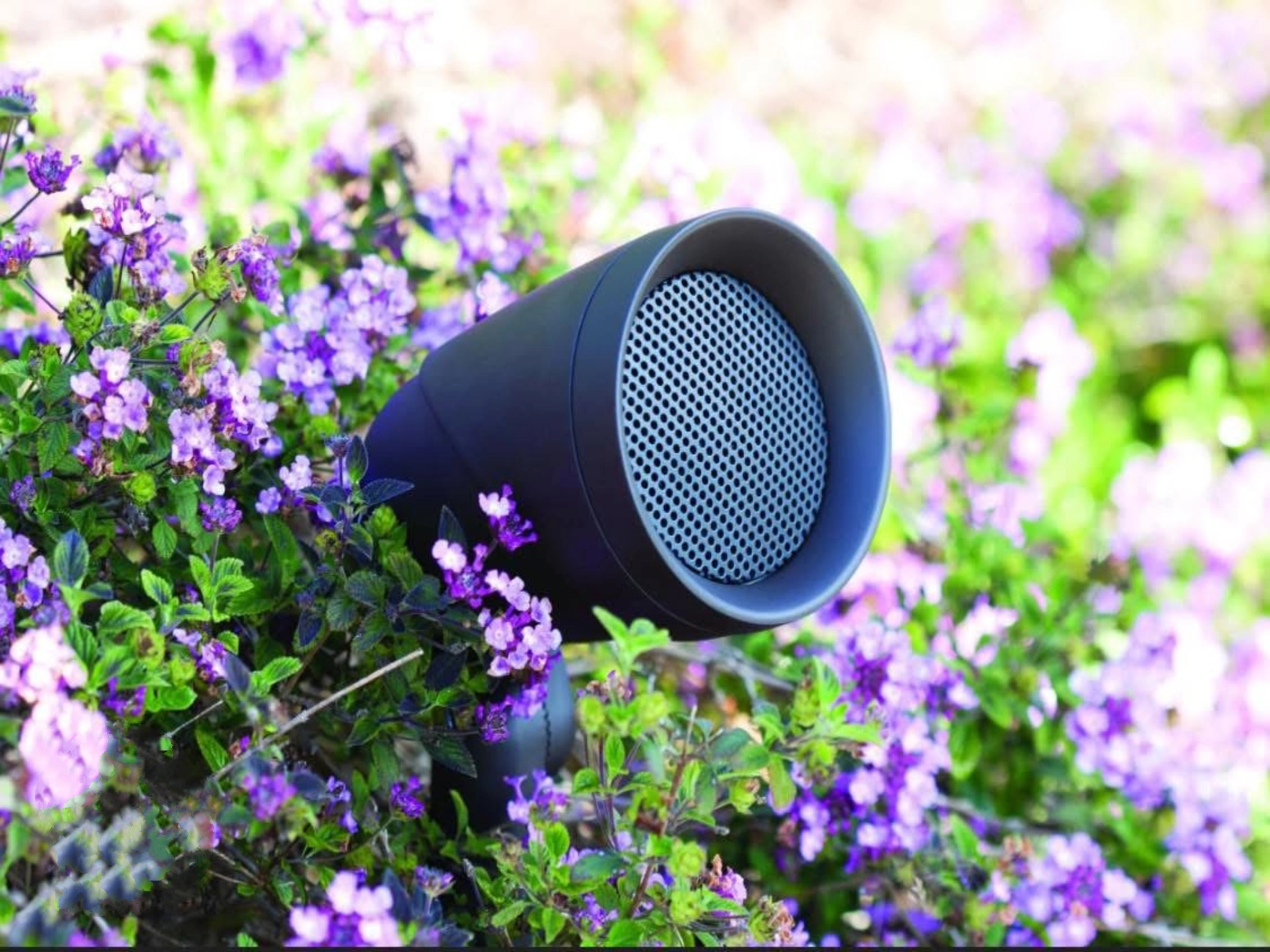 outdoor audio system by NightView Outdoor Lighting