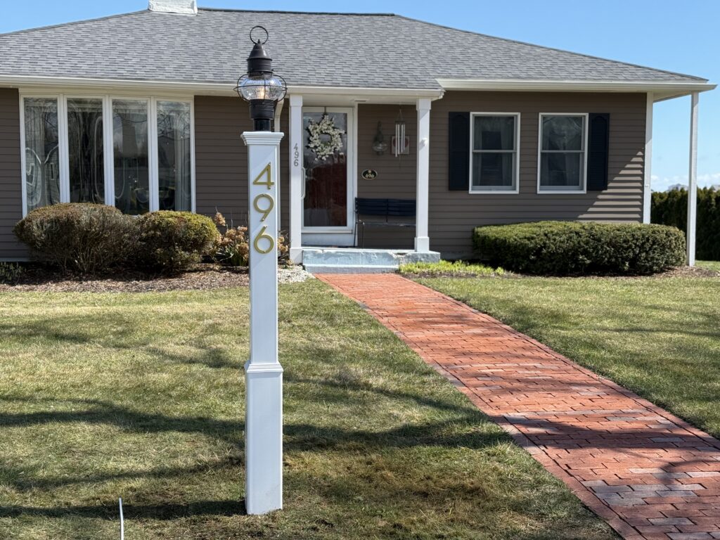 Lamp Post Installation in MA